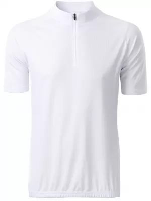 Pánský cyklo dres JAMES NICHOLSON JN512 WHITE