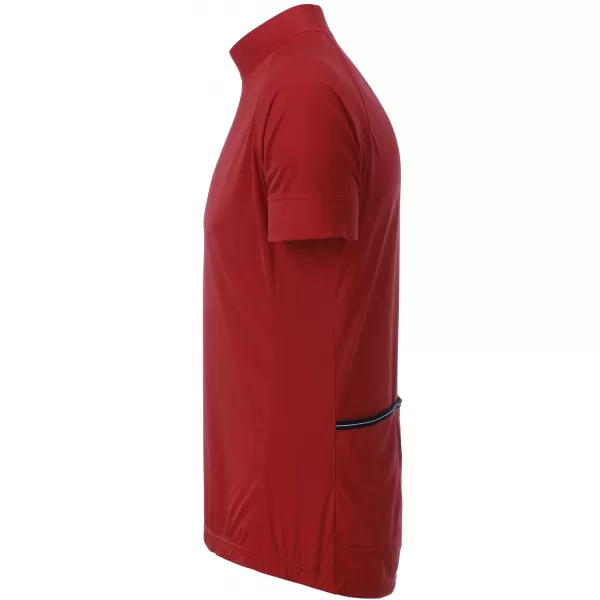  Pánský cyklo dres JAMES NICHOLSON JN514 TOMATO/BLACK 