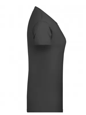 Dámské triko JAMES NICHOLSON 8003 BLACK