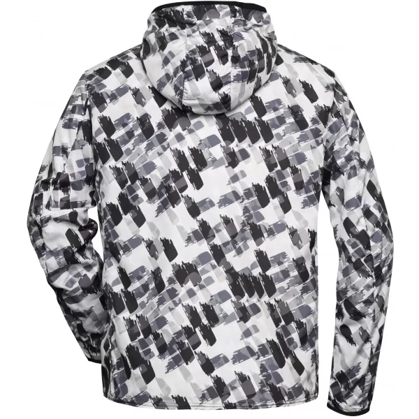  Pánská sportovní bunda JAMES NICHOLSON JN534 BLACK PRINTED 