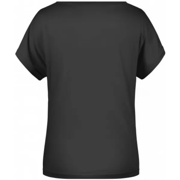  Dámské triko JAMES NICHOLSON 8005 BLACK 