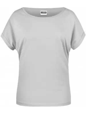 Dámské triko JAMES NICHOLSON 8005 SOFT GREY