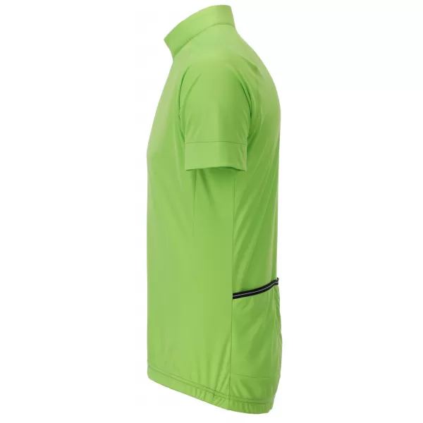  Pánský cyklo dres JAMES NICHOLSON JN514 BRIGHT GREEN/WHITE 