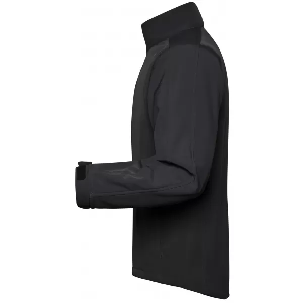  Pánská softshellová bunda JAMES NICHOLSON JN135 BLACK 