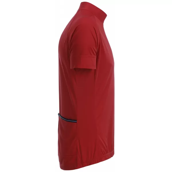  Pánský cyklo dres JAMES NICHOLSON JN514 TOMATO/BLACK 