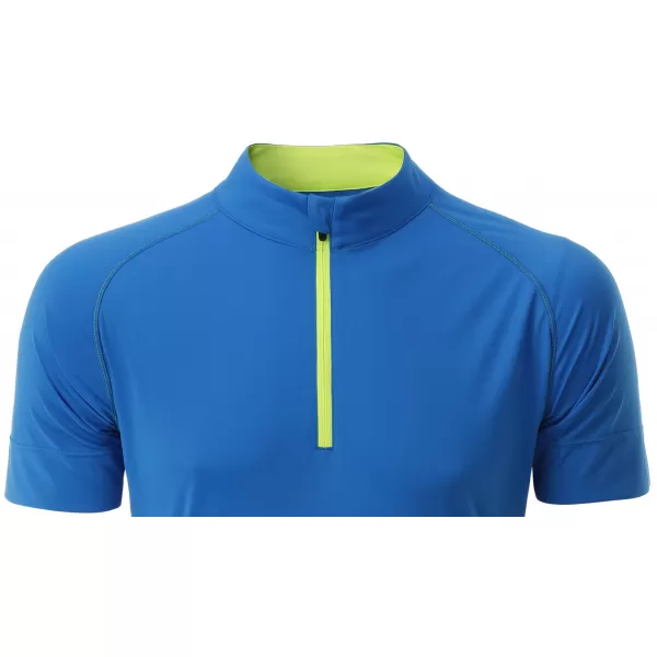  Pánský cyklo dres JAMES NICHOLSON JN514 BRIGHT BLUE/BRIGHT YELLOW 