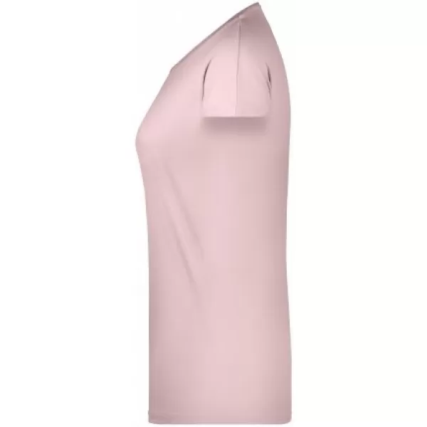  Dámské triko JAMES NICHOLSON 8005 SOFT PINK 