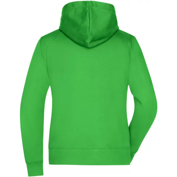  Dámská mikina JAMES NICHOLSON JN594 GREEN/CARBON 
