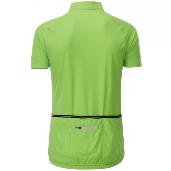 Pánský cyklo dres JAMES NICHOLSON JN514 BRIGHT GREEN/WHITE 