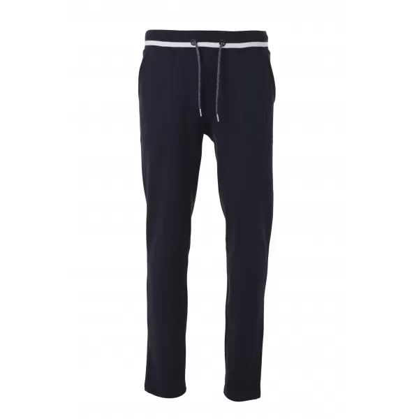  Pánské tepláky JAMES NICHOLSON JN780 NAVY/WHITE 