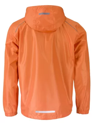Pánská bunda JAMES NICHOLSON JN1118 ORANGE/CARBON