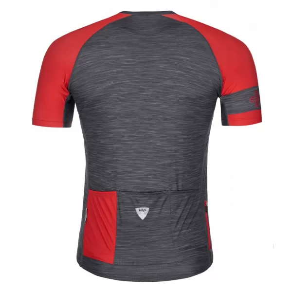  Pánský cyklistický dres KILPI SELVA-M PM0054KI ČERVENÁ 