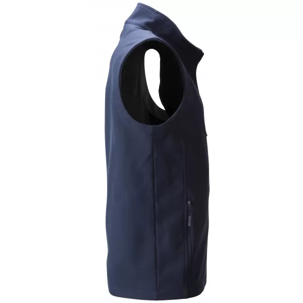  Pánská softshellová vesta JAMES NICHOLSON JN1128 NAVY/NAVY 