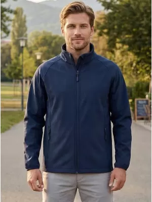 Pánská softshellová bunda JAMES NICHOLSON JN1130 NAVY/NAVY