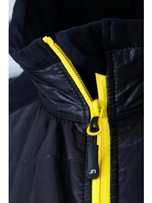 Pánská bunda JAMES NICHOLSON JN593 BLACK/BLACK/YELLOW