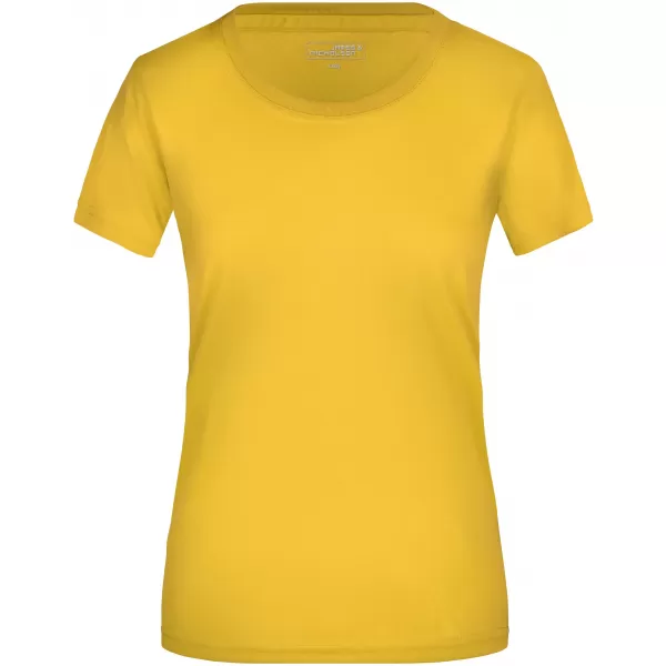  Dámské funkční triko JAMES NICHOLSON JN357 YELLOW 