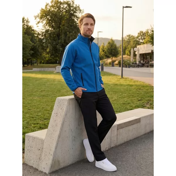  Pánská softshellová bunda JAMES NICHOLSON JN1130 NAUTIC BLUE/NAVY 