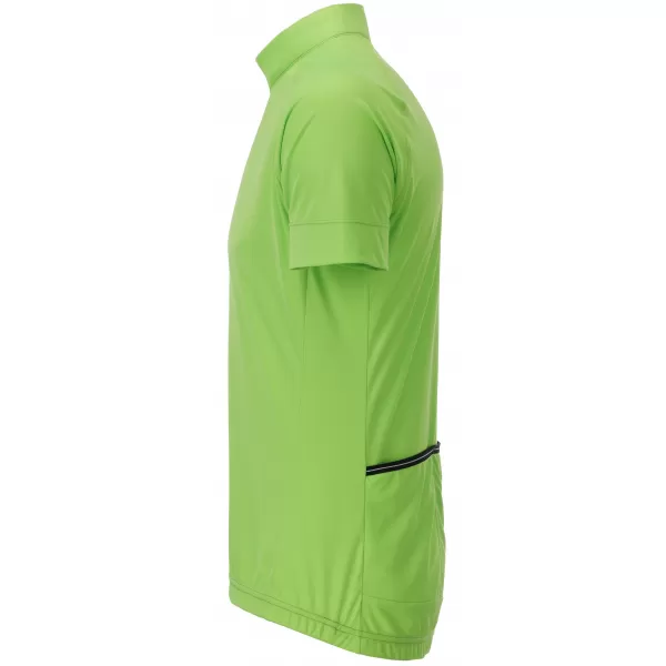  Pánský cyklo dres JAMES NICHOLSON JN516 BRIGHT GREEN/WHITE 