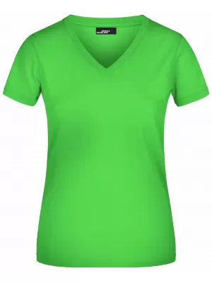 Dámské triko JAMES NICHOLSON JN004 LIME GREEN