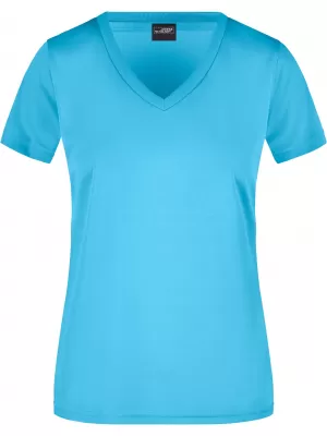 Dámské funkční triko JAMES NICHOLSON JN735 TURQUOISE