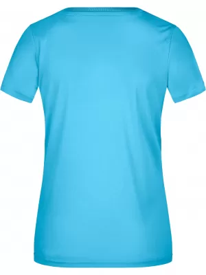Dámské funkční triko JAMES NICHOLSON JN735 TURQUOISE