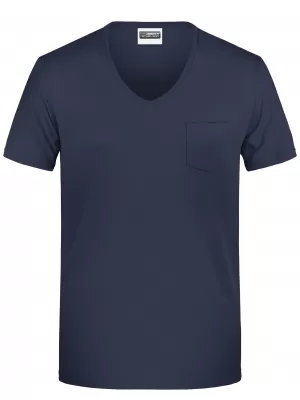 Pánské triko JAMES NICHOLSON 8004 NAVY