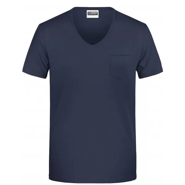  Pánské triko JAMES NICHOLSON 8004 NAVY 