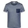 Pánské triko JAMES NICHOLSON 8028 NAVY/WHITE