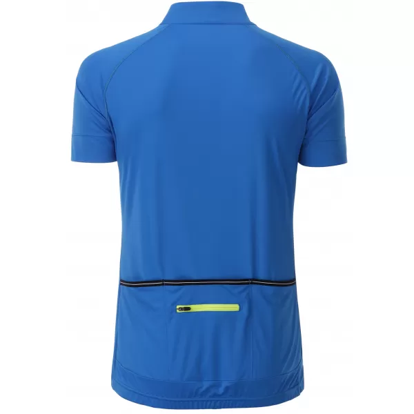  Pánský cyklo dres JAMES NICHOLSON JN516 BRIGHT BLUE/BRIGHT YELLOW 