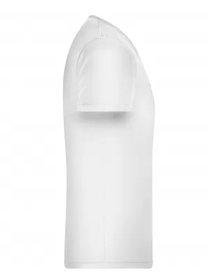 Pánské triko JAMES NICHOLSON 8004 WHITE