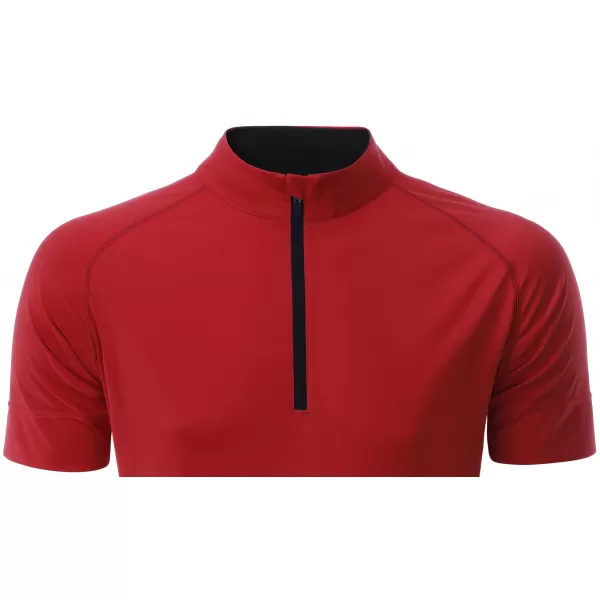  Pánský cyklo dres JAMES NICHOLSON JN514 TOMATO/BLACK 
