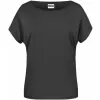 Dámské triko JAMES NICHOLSON 8005 BLACK