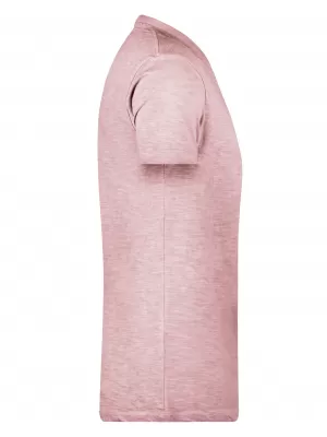 Pánské triko JAMES NICHOLSON 8016 SOFT PINK