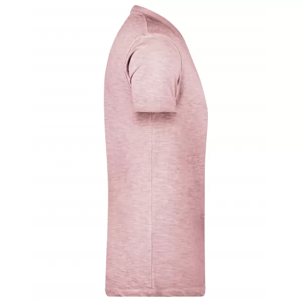  Pánské triko JAMES NICHOLSON 8016 SOFT PINK 