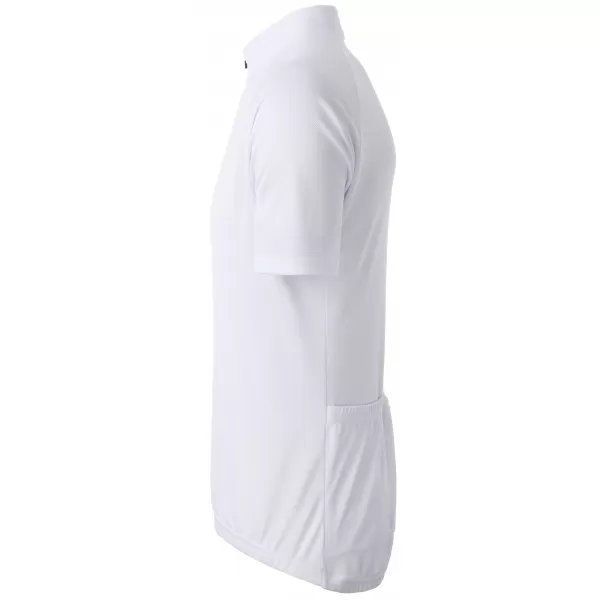  Pánský cyklo dres JAMES NICHOLSON JN512 WHITE 