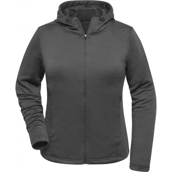  Dámská sportovní mikina JAMES NICHOLSON JN531 DARK MELANGE 