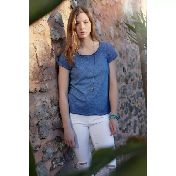  Dámské triko JAMES NICHOLSON 8015 DENIM 
