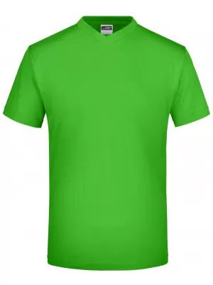 Pánské triko JAMES NICHOLSON JN003 LIME GREEN
