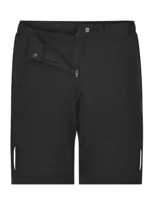 Dámské cyklo šortky JAMES NICHOLSON JN460 BLACK
