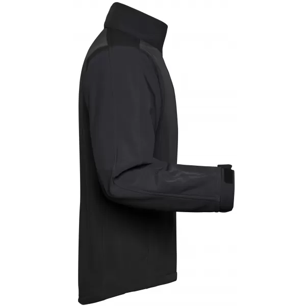  Pánská softshellová bunda JAMES NICHOLSON JN135 BLACK 