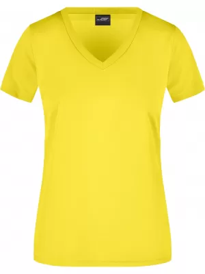 Dámské funkční triko JAMES NICHOLSON JN735 YELLOW
