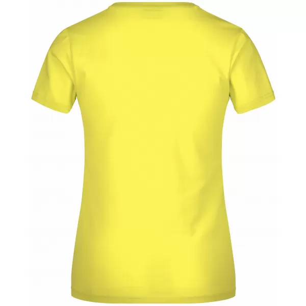  Dámské triko JAMES NICHOLSON JN004 YELLOW 