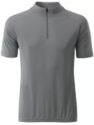 Pánský cyklo dres JAMES NICHOLSON JN512 SILVER