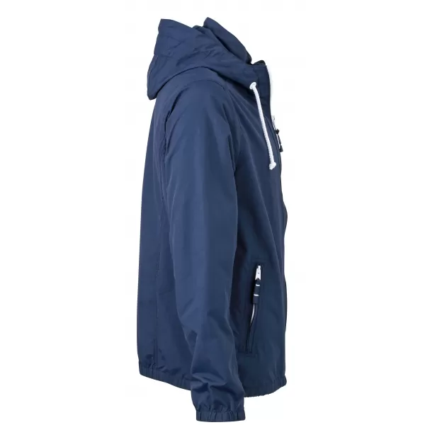  Pánská bunda JAMES NICHOLSON JN1074 NAVY/WHITE 
