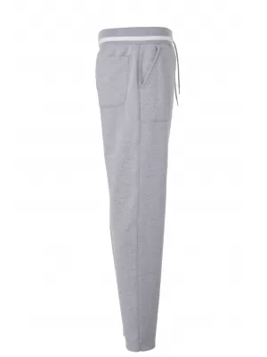Pánské tepláky JAMES NICHOLSON JN780 GREY HEATHER/WHITE