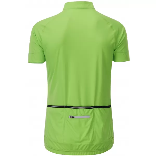  Pánský cyklo dres JAMES NICHOLSON JN516 BRIGHT GREEN/WHITE 