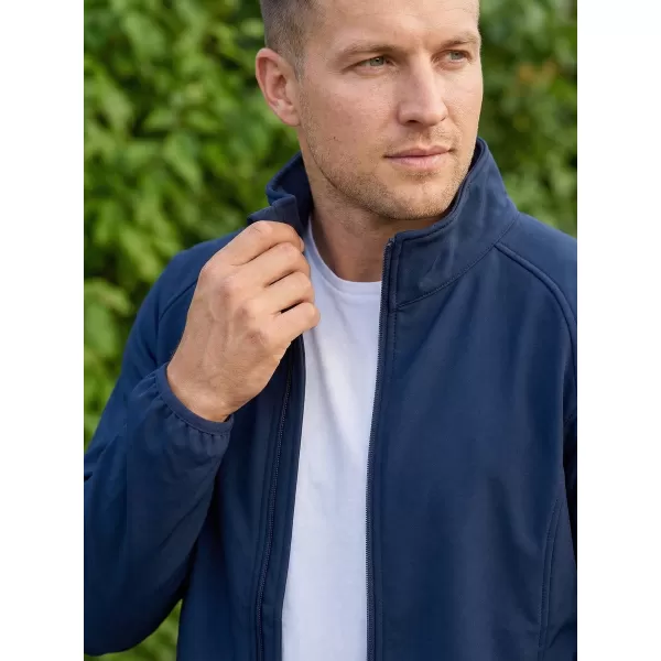  Pánská softshellová bunda JAMES NICHOLSON JN1130 NAVY/NAVY 