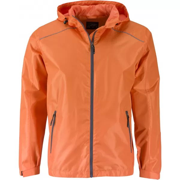  Pánská bunda JAMES NICHOLSON JN1118 ORANGE/CARBON 