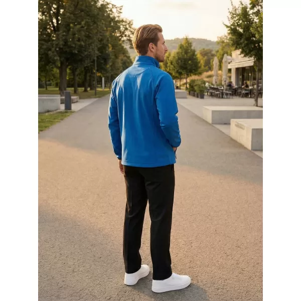  Pánská softshellová bunda JAMES NICHOLSON JN1130 NAUTIC BLUE/NAVY 