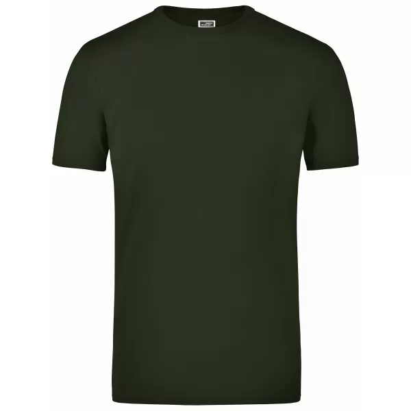  Pánské triko JAMES NICHOLSON JN055 OLIVE 